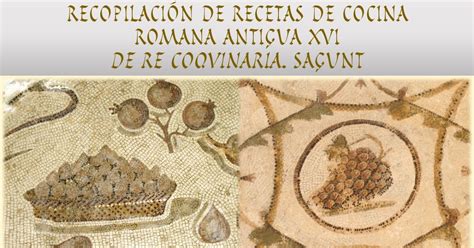 Ilustración de una antigua receta romana con trufas.