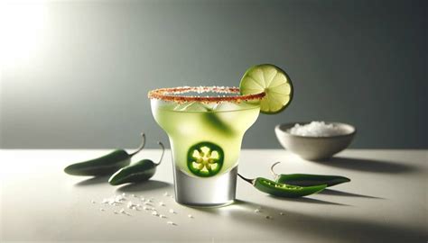 Margarita vegana en un vaso escarchado con sal y rodaja de lima