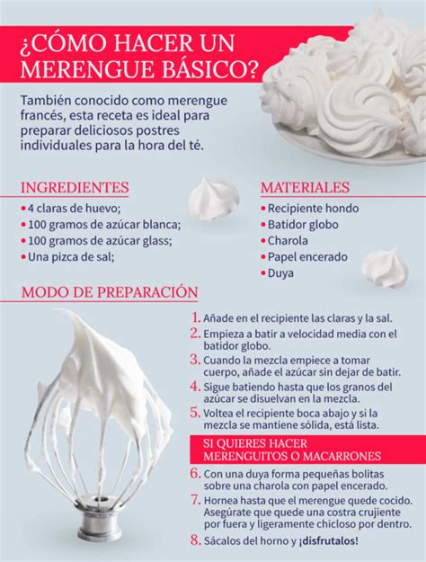 Merengue italiano listo para usar