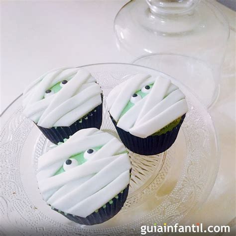 Cupcakes con forma de tortugas de gominola