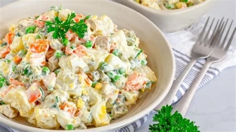 Foto de Ensalada Rusa Venezolana con un toque de cilantro