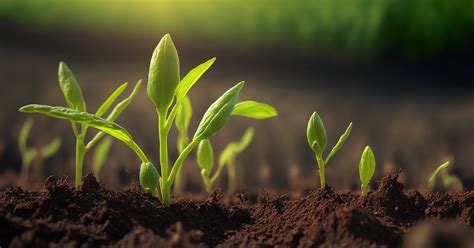 Fotografía de cultivos sanos y suelos mejorados, resultado de la aplicación de bioestimulantes orgánicos.