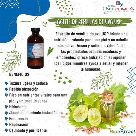 Tabla de características del aceite de semillas de membrillo.