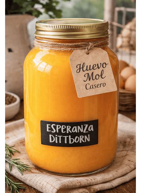 Huevo mol en un frasco de vidrio