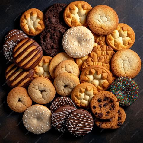 Galletas variadas con formas de frutas como manzanas, naranjas y plátanos, decoradas con glaseado de colores vibrantes.