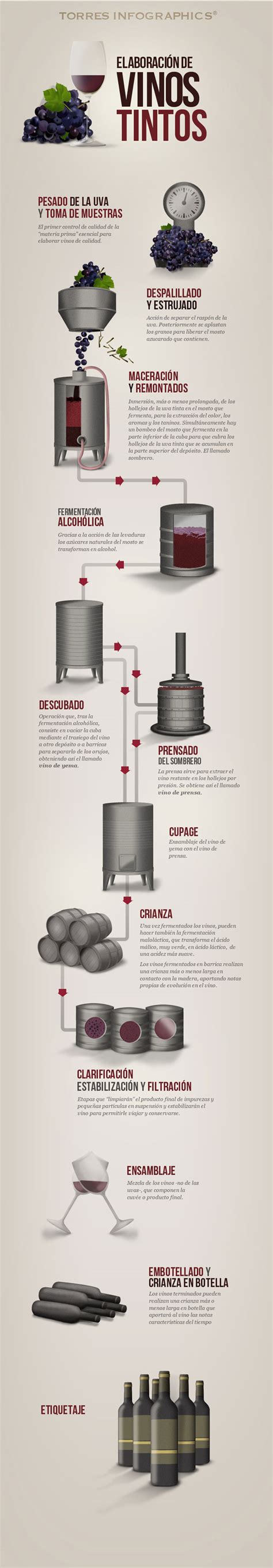 Esquema del proceso de trasiego de vino