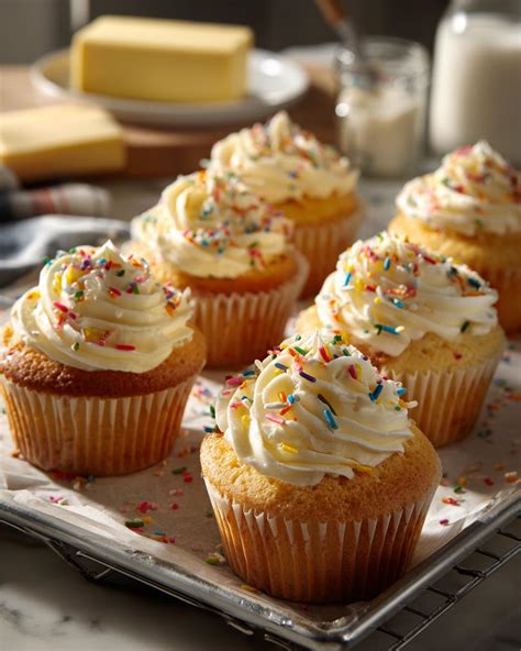 Foto: Cupcakes fríos listos para decorar