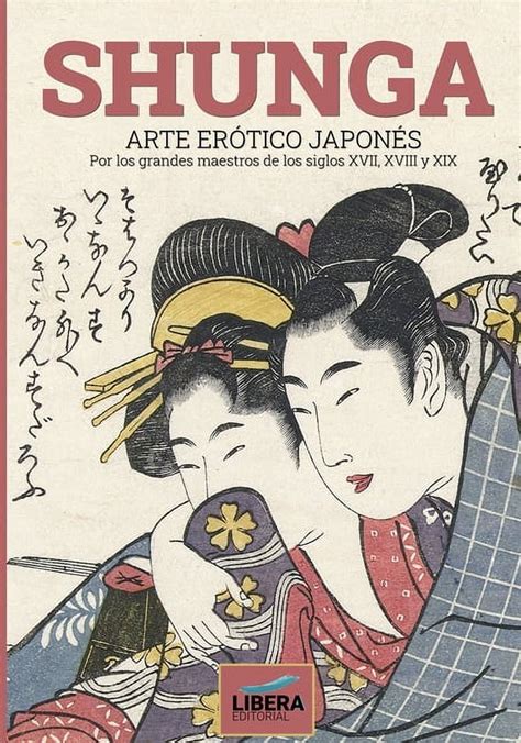 Ejemplo de grabado Shunga de arte erótico japonés