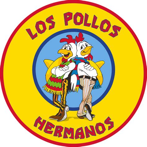 Diseño del logotipo oficial de Los Pollos Hermanos utilizado en la serie