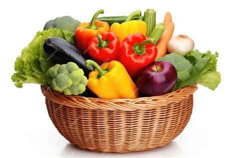 Variedad de verduras moradas frescas en una canasta