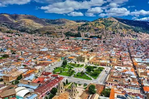 Foto de la ciudad de Cajamarca, Perú