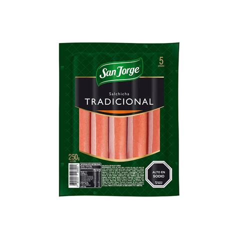 Foto del producto Vienesa San Jorge o de una vienesa envasada