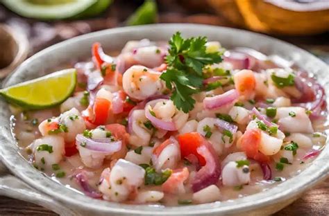 Ceviche con piure y otros mariscos chilenos