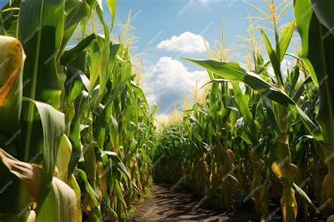 Campo de cultivo de maíz tierno (choclo)