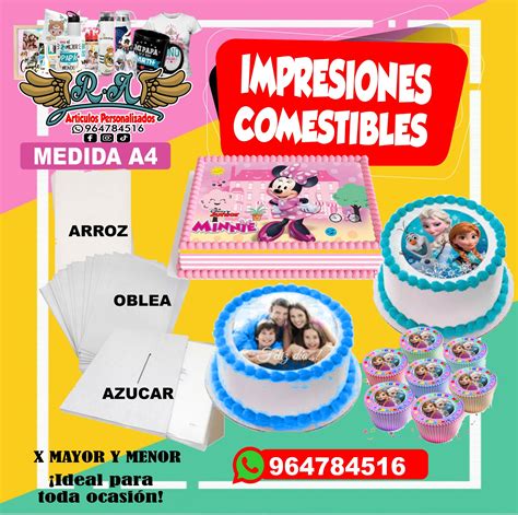 Variedad de papeles comestibles (arroz, azúcar, oblea)