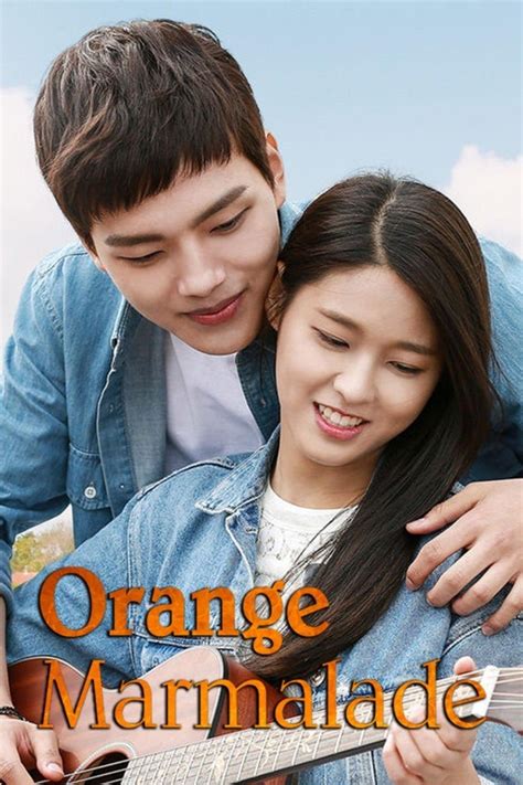 Póster oficial del dorama Orange Marmalade con los personajes principales