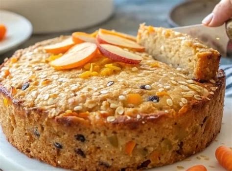Ingredientes para pastel de avena y zanahoria