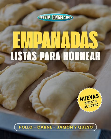 Empanadas congeladas listas para hornear