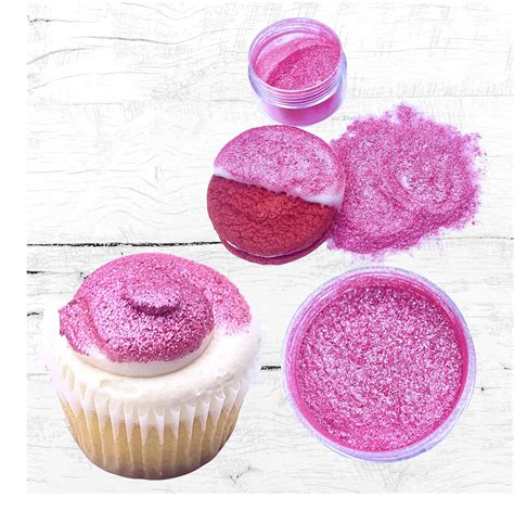 Muestra de diversos tipos de toppers, purpurina comestible y bases para tortas elegantes