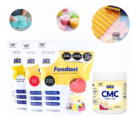 Proporción recomendada de fondant y CMC para modelar