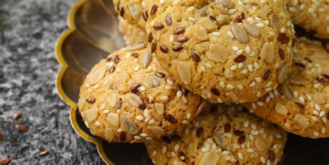Galletas de linaza sin gluten variadas