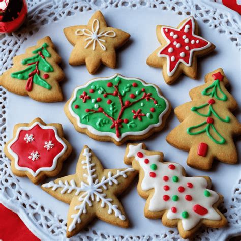 foto de galletas de mantequilla decoradas para una celebración
