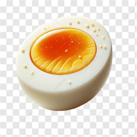Huevo ajitama cortado por la mitad mostrando la yema líquida
