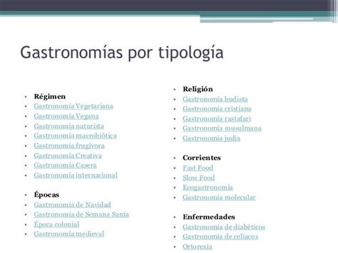 Esquema de las diferentes ramas de la gastronomía y sus conexiones con administración y turismo