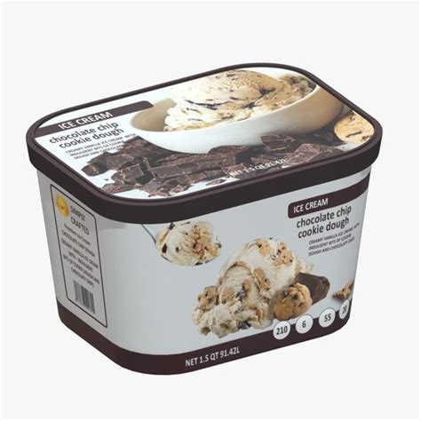 Diseño de una caja de helado vacía transformada en un objeto útil