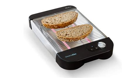 Imagen de tostadora horizontal con pan de hogaza