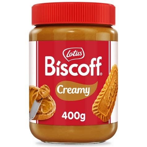 Frasco de crema de galleta Belmont Biscuits crujiente de Aldi
