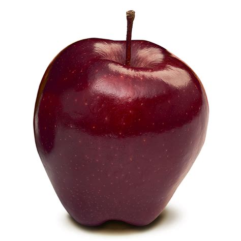 Imagen de manzanas Red Delicious con su característico color rojo brillante y forma alargada.