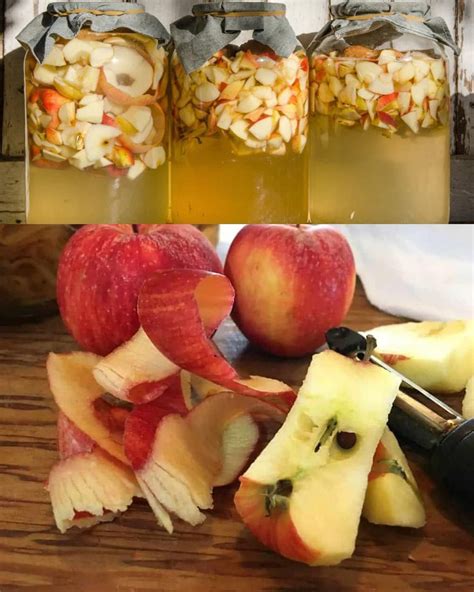 Manzanas orgánicas frescas para hacer vinagre