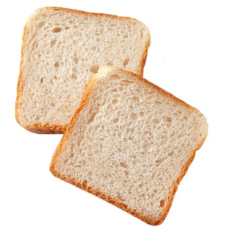 Foto de rebanadas de pan de molde con una textura suave y esponjosa