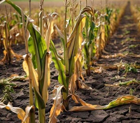 Cultivo de vegetales afectado por un virus