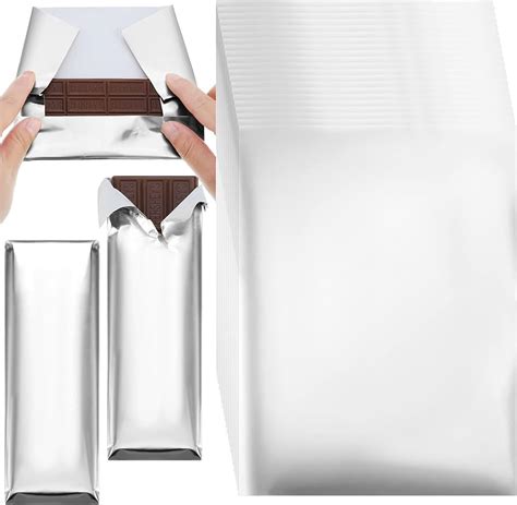 Variedad de mockups de envoltorios de chocolate y barras