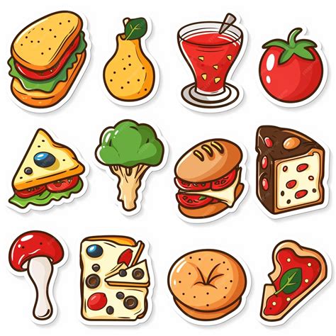 Maquetas de etiquetas para diferentes tipos de alimentos