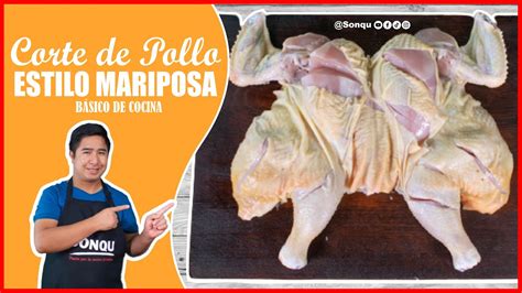 pollo crudo abierto en mariposa