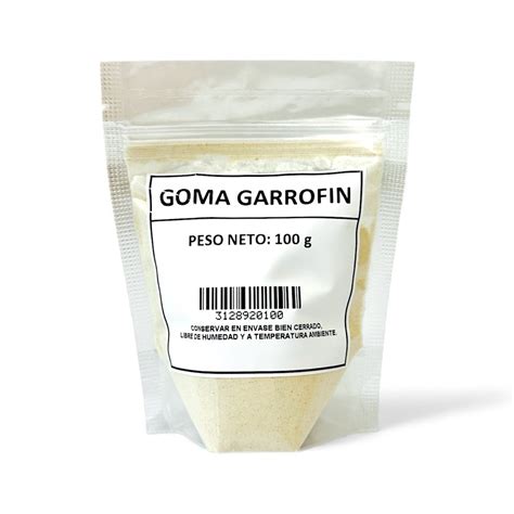 Diagrama: Origen y usos de la goma garrofín en alimentos