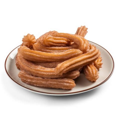 Imagen de churros recién hechos con azúcar y canela