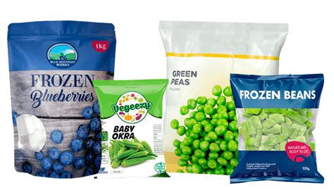 Diseño de envases innovadores para alimentos congelados que destacan sostenibilidad