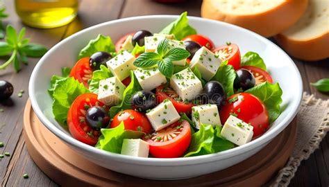 Fotografía de una ensalada gourmet servida en un bol, destacando el contraste de colores entre las uvas, las hojas verdes y los trozos de queso.