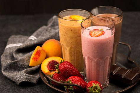 Surtido de frutas para batidos
