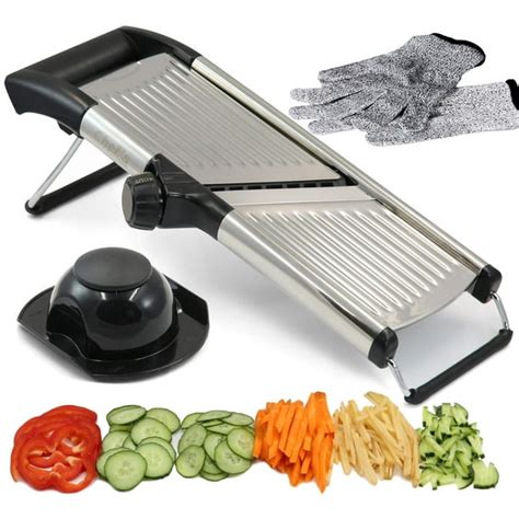 Mandolina para cortar vegetales en juliana