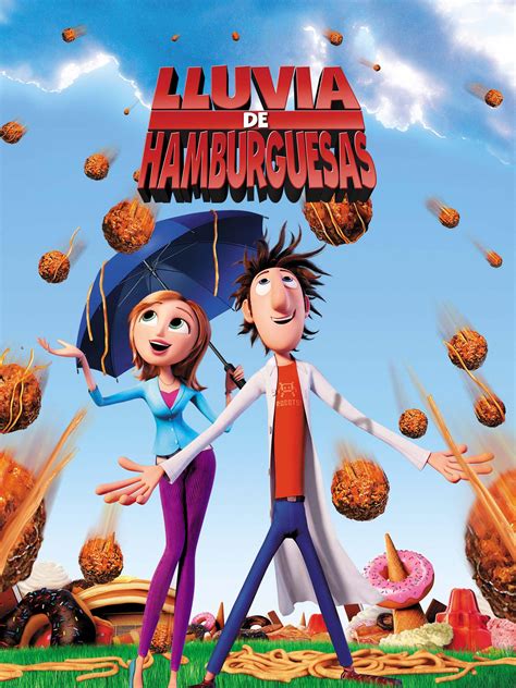Póster oficial de Lluvia de Hamburguesas