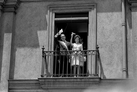 Fotografía de Luis Poirot de la campaña presidencial de Salvador Allende