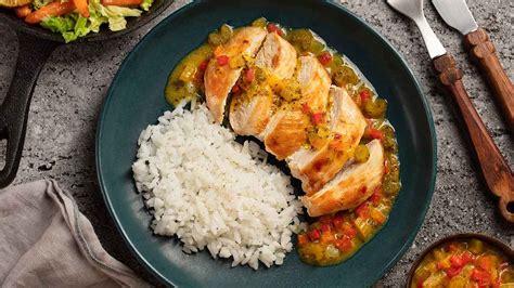 variedad de platos con pechuga de pollo