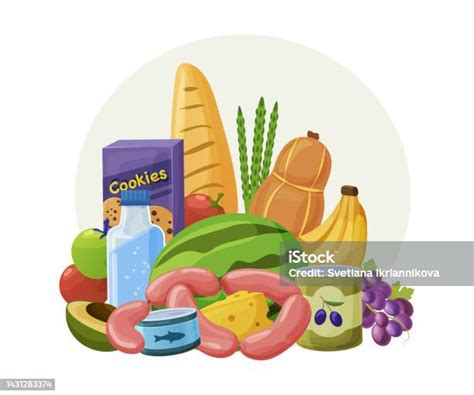 Ilustración de varios productos alimenticios y cosméticos que pueden contener carmín