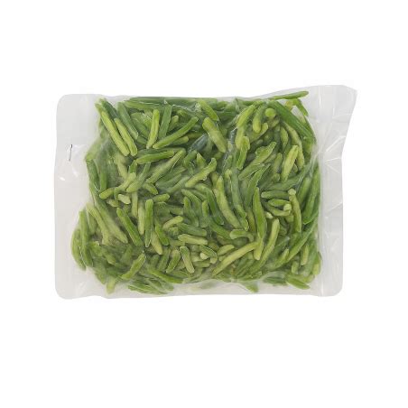 Porotos verdes frescos, congelados y enlatados