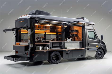 Foto de food truck con logo